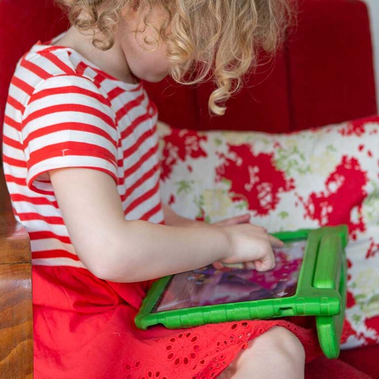 girl-in-red-learning
