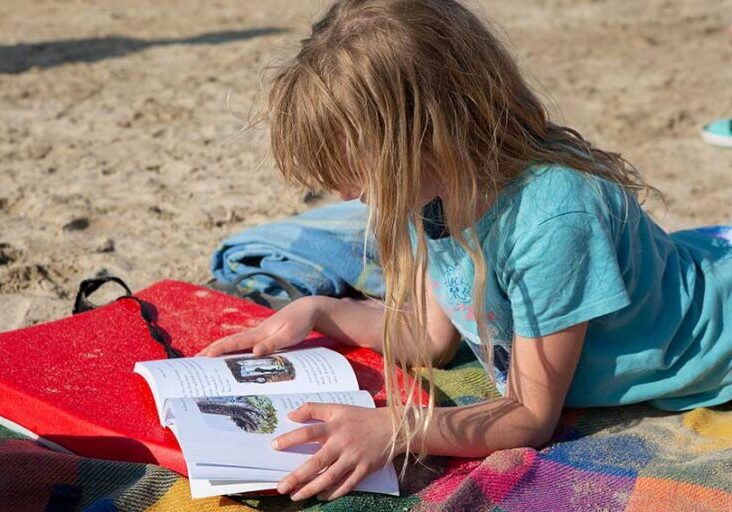 on-the-beach-reading-book